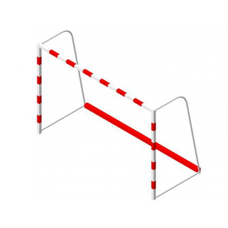 Ворота для мини-футбола/гандбола с противовесами по 100кг (164)